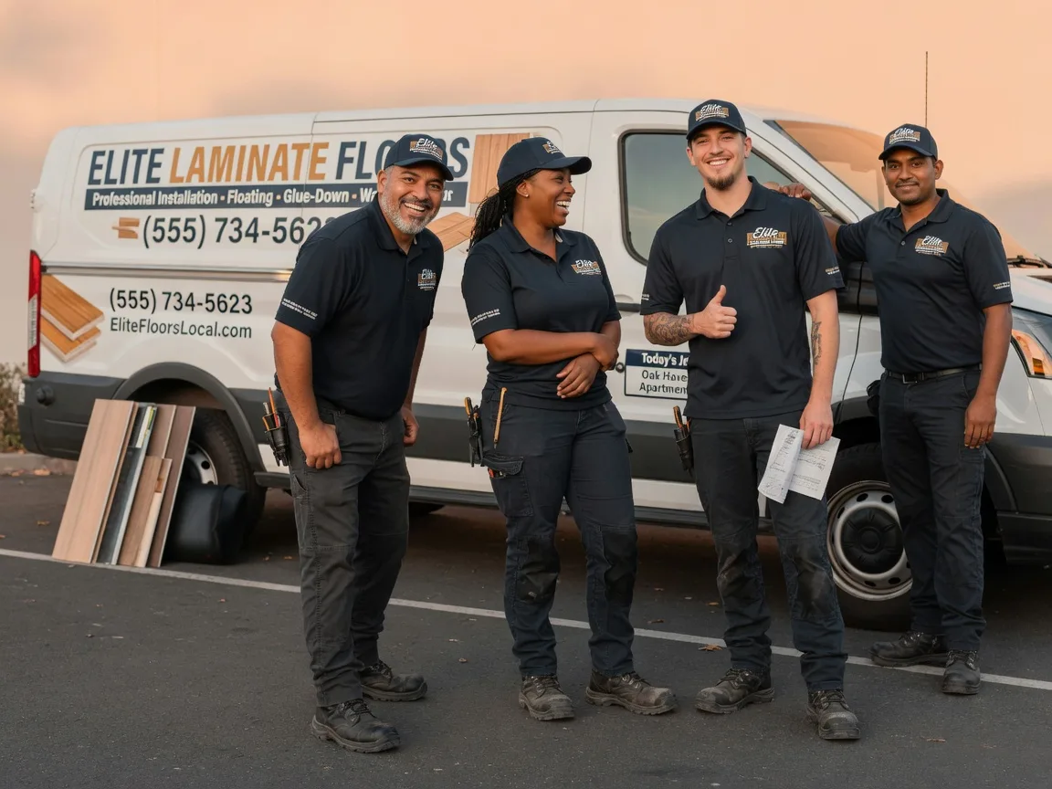 Laminate flooring installation company in Depew, OK